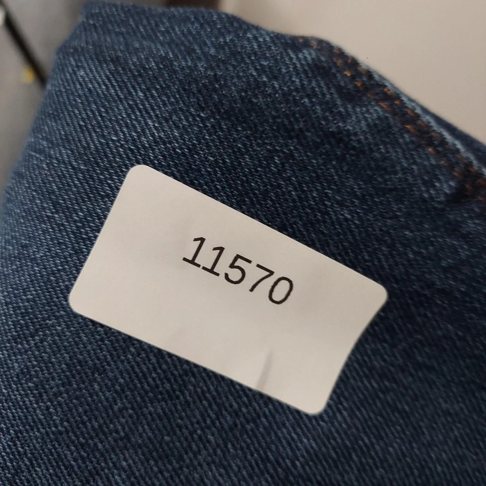 Mott & Bow Jeans Mens 35x32 Blue Dark Wash Regular Straight Stretch Denim Pants